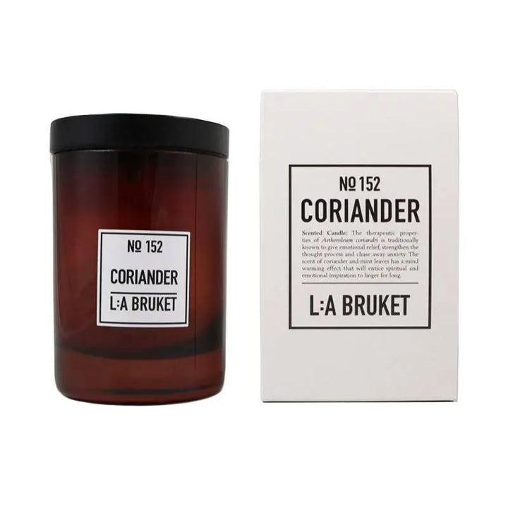 L:A Bruket 152 SCENTED CANDLES CORIANDER - Candela - L:A Bruket - Alla Violetta Boutique