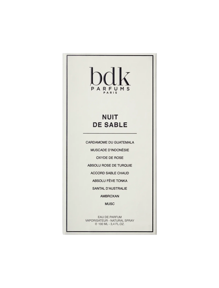 Nuit de Sable BDK - Profumo - BDK Parfums Paris - Alla Violetta Boutique