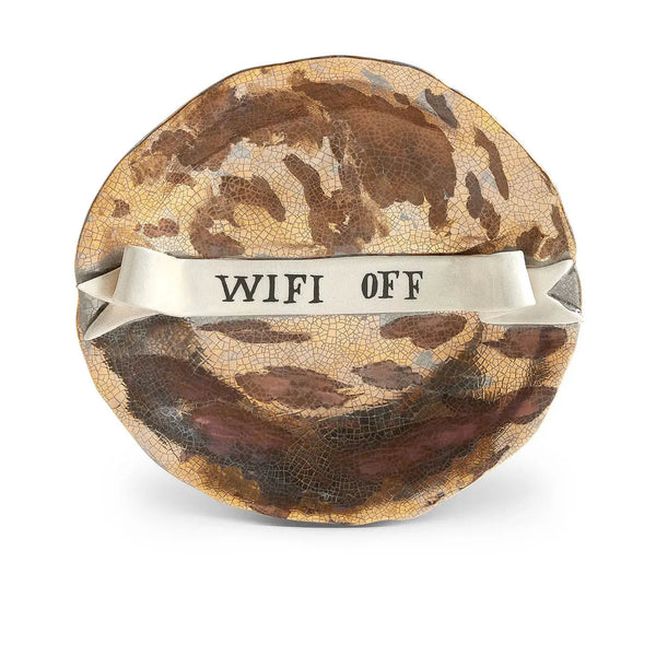 Ruan Hoffman Plate Wifi Off - piatti - L'Objet - Alla Violetta Boutique