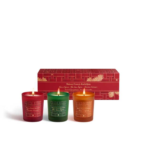 Set 3 Candele Natale - Candela - Maison Francis Kurkdjian - Alla Violetta Boutique