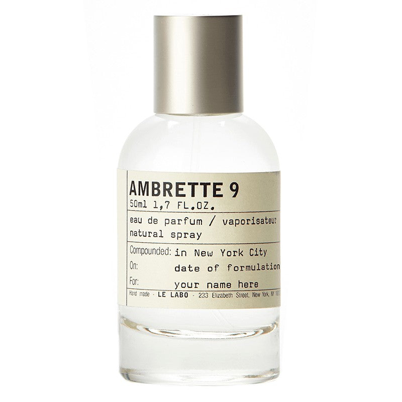 Ambrette 9 Notes Ambrette 9 Le Labo - Alla Violetta Boutique Rivenditore Napoli