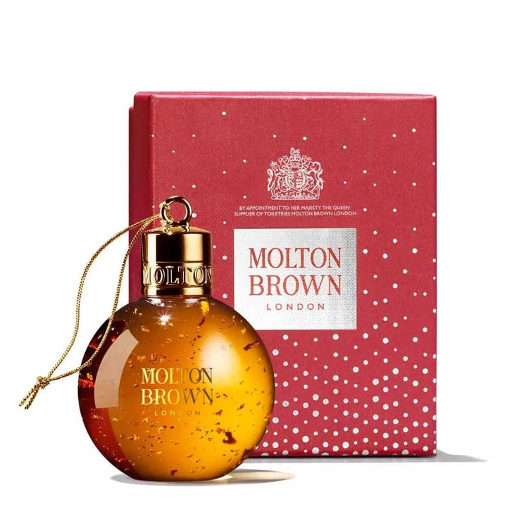 Molton Brown Oudh Accord & Gold Christmas Baubles Alla Violetta Boutique