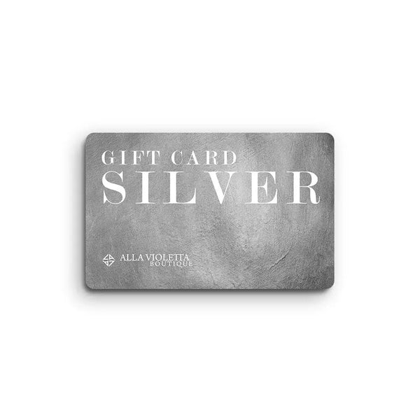 Silver Gift Card - Buono Regalo Alla Violetta Boutique